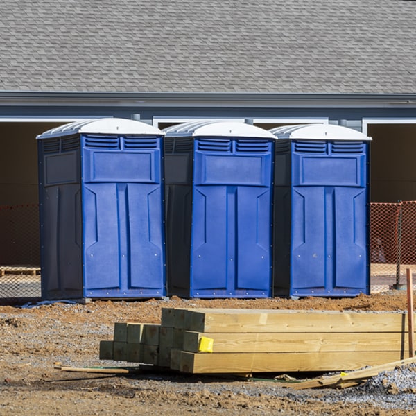 is there a specific order in which to place multiple portable restrooms in Decatur Alabama